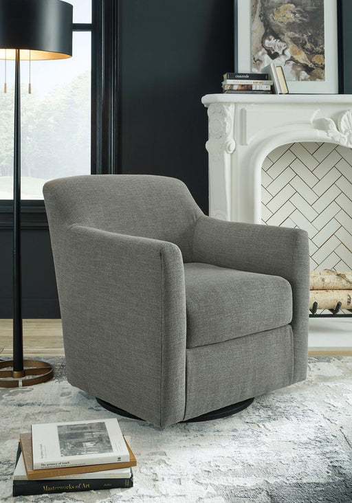 Bradney Swivel Accent Chair - Premium Accent Chair from Ashley Furniture - Just $328.51! Shop now at Furniture Wholesale Plus  We are the best furniture store in Nashville, Hendersonville, Goodlettsville, Madison, Antioch, Mount Juliet, Lebanon, Gallatin, Springfield, Murfreesboro, Franklin, Brentwood