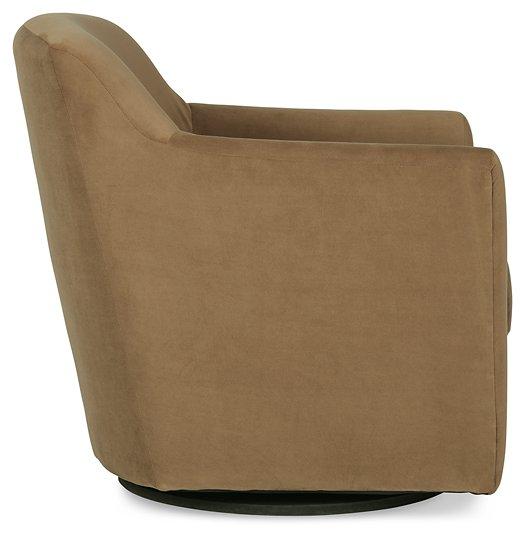 Bradney Swivel Accent Chair - Premium Accent Chair from Ashley Furniture - Just $328.51! Shop now at Furniture Wholesale Plus  We are the best furniture store in Nashville, Hendersonville, Goodlettsville, Madison, Antioch, Mount Juliet, Lebanon, Gallatin, Springfield, Murfreesboro, Franklin, Brentwood