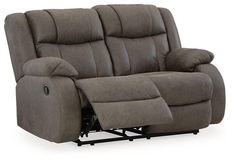 First Base Reclining Loveseat - Premium Loveseat from Ashley Furniture - Just $624.13! Shop now at Furniture Wholesale Plus  We are the best furniture store in Nashville, Hendersonville, Goodlettsville, Madison, Antioch, Mount Juliet, Lebanon, Gallatin, Springfield, Murfreesboro, Franklin, Brentwood