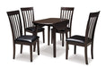 Hammis Dining Set - Premium Dining Room Set from Ashley Furniture - Just $309.71! Shop now at Furniture Wholesale Plus  We are the best furniture store in Nashville, Hendersonville, Goodlettsville, Madison, Antioch, Mount Juliet, Lebanon, Gallatin, Springfield, Murfreesboro, Franklin, Brentwood