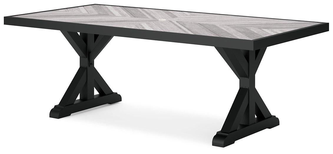 Beachcroft Outdoor Dining Table - Premium Outdoor Dining Table from Ashley Furniture - Just $1357.50! Shop now at Furniture Wholesale Plus  We are the best furniture store in Nashville, Hendersonville, Goodlettsville, Madison, Antioch, Mount Juliet, Lebanon, Gallatin, Springfield, Murfreesboro, Franklin, Brentwood