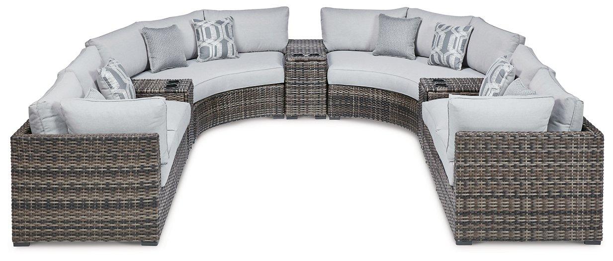 Harbor Court Outdoor Sectional - Premium Outdoor Seating from Ashley Furniture - Just $1467.17! Shop now at Furniture Wholesale Plus  We are the best furniture store in Nashville, Hendersonville, Goodlettsville, Madison, Antioch, Mount Juliet, Lebanon, Gallatin, Springfield, Murfreesboro, Franklin, Brentwood