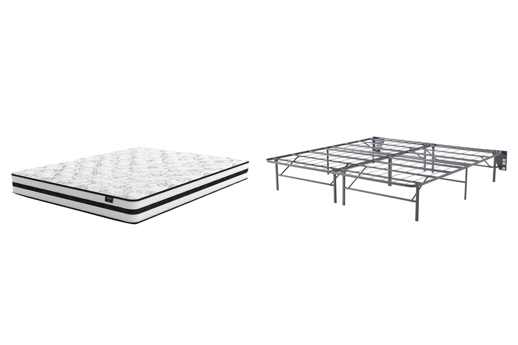 8 Inch Chime Innerspring Mattress Set - Premium Mattress Set from Ashley Furniture - Just $329.93! Shop now at Furniture Wholesale Plus  We are the best furniture store in Nashville, Hendersonville, Goodlettsville, Madison, Antioch, Mount Juliet, Lebanon, Gallatin, Springfield, Murfreesboro, Franklin, Brentwood