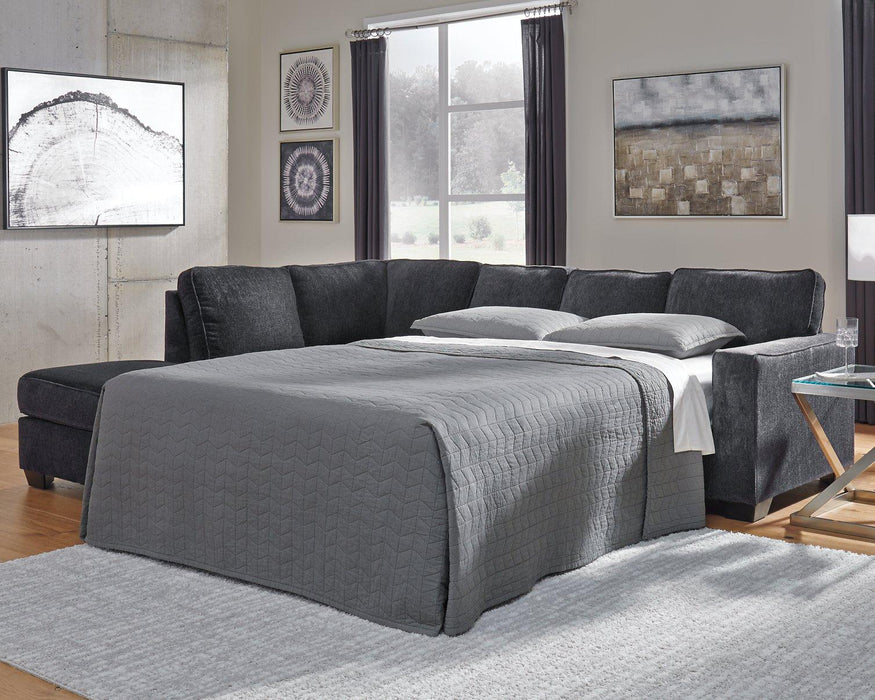 Altari 2-Piece Sleeper Sectional with Chaise - Premium Sectional from Ashley Furniture - Just $1234.74! Shop now at Furniture Wholesale Plus  We are the best furniture store in Nashville, Hendersonville, Goodlettsville, Madison, Antioch, Mount Juliet, Lebanon, Gallatin, Springfield, Murfreesboro, Franklin, Brentwood