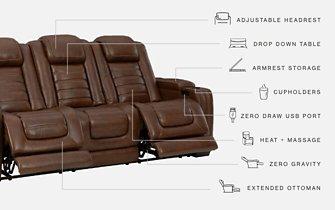 Backtrack Power Reclining Sofa - Premium Sofa from Ashley Furniture - Just $2183.45! Shop now at Furniture Wholesale Plus  We are the best furniture store in Nashville, Hendersonville, Goodlettsville, Madison, Antioch, Mount Juliet, Lebanon, Gallatin, Springfield, Murfreesboro, Franklin, Brentwood