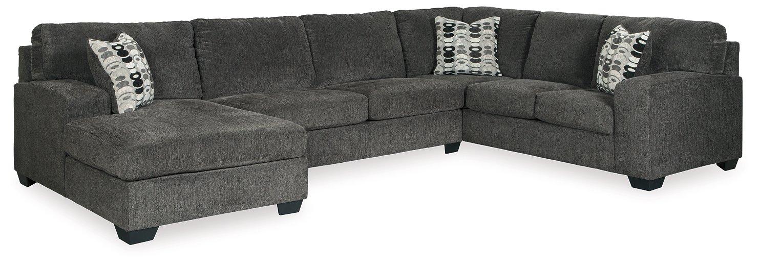 Ballinasloe 3-Piece Sectional with Chaise - Premium Sectional from Ashley Furniture - Just $1370.97! Shop now at Furniture Wholesale Plus  We are the best furniture store in Nashville, Hendersonville, Goodlettsville, Madison, Antioch, Mount Juliet, Lebanon, Gallatin, Springfield, Murfreesboro, Franklin, Brentwood