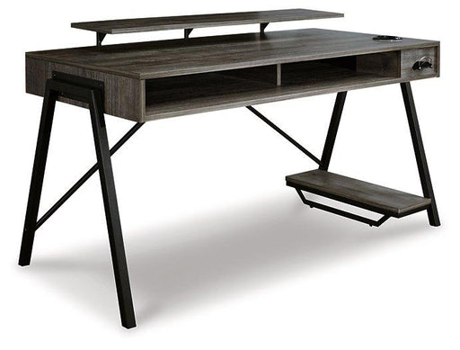 Barolli Gaming Desk - Premium Desk from Ashley Furniture - Just $621.44! Shop now at Furniture Wholesale Plus  We are the best furniture store in Nashville, Hendersonville, Goodlettsville, Madison, Antioch, Mount Juliet, Lebanon, Gallatin, Springfield, Murfreesboro, Franklin, Brentwood