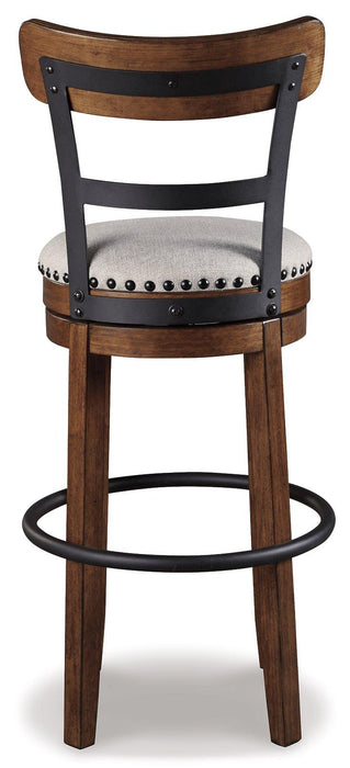 Valebeck Bar Height Bar Stool - Premium Barstool from Ashley Furniture - Just $176.98! Shop now at Furniture Wholesale Plus  We are the best furniture store in Nashville, Hendersonville, Goodlettsville, Madison, Antioch, Mount Juliet, Lebanon, Gallatin, Springfield, Murfreesboro, Franklin, Brentwood