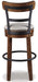 Valebeck Bar Height Bar Stool - Premium Barstool from Ashley Furniture - Just $176.98! Shop now at Furniture Wholesale Plus  We are the best furniture store in Nashville, Hendersonville, Goodlettsville, Madison, Antioch, Mount Juliet, Lebanon, Gallatin, Springfield, Murfreesboro, Franklin, Brentwood