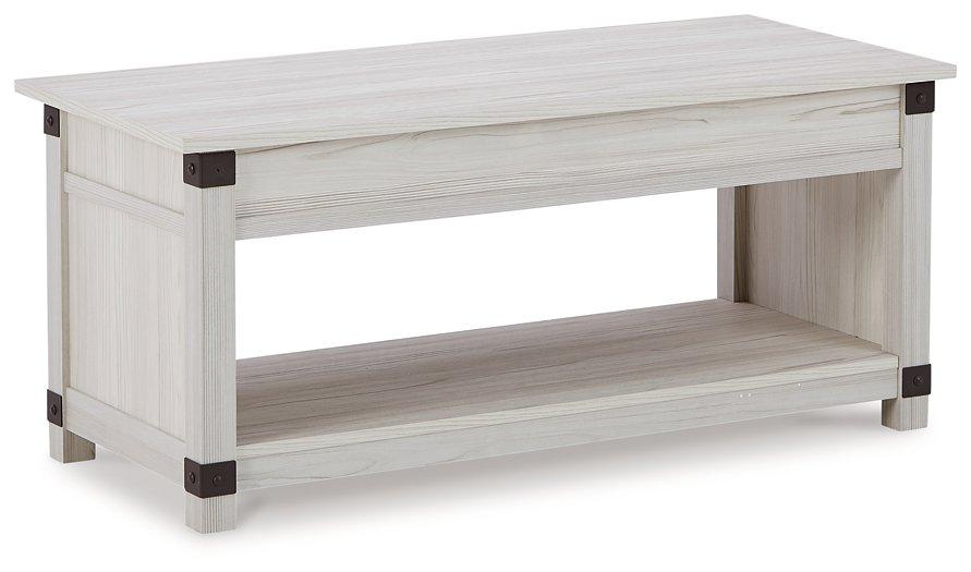 Bayflynn Lift-Top Coffee Table - Premium Cocktail Table Lift from Ashley Furniture - Just $189.12! Shop now at Furniture Wholesale Plus  We are the best furniture store in Nashville, Hendersonville, Goodlettsville, Madison, Antioch, Mount Juliet, Lebanon, Gallatin, Springfield, Murfreesboro, Franklin, Brentwood