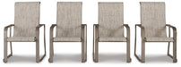 Beach Front Sling Arm Chair (Set of 4) - Premium Outdoor Dining Chair from Ashley Furniture - Just $993.48! Shop now at Furniture Wholesale Plus  We are the best furniture store in Nashville, Hendersonville, Goodlettsville, Madison, Antioch, Mount Juliet, Lebanon, Gallatin, Springfield, Murfreesboro, Franklin, Brentwood