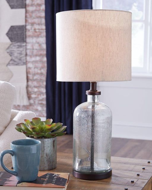 Bandile Table Lamp - Premium Table Lamp from Ashley Furniture - Just $53.18! Shop now at Furniture Wholesale Plus  We are the best furniture store in Nashville, Hendersonville, Goodlettsville, Madison, Antioch, Mount Juliet, Lebanon, Gallatin, Springfield, Murfreesboro, Franklin, Brentwood