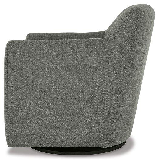 Bradney Swivel Accent Chair - Premium Accent Chair from Ashley Furniture - Just $328.51! Shop now at Furniture Wholesale Plus  We are the best furniture store in Nashville, Hendersonville, Goodlettsville, Madison, Antioch, Mount Juliet, Lebanon, Gallatin, Springfield, Murfreesboro, Franklin, Brentwood