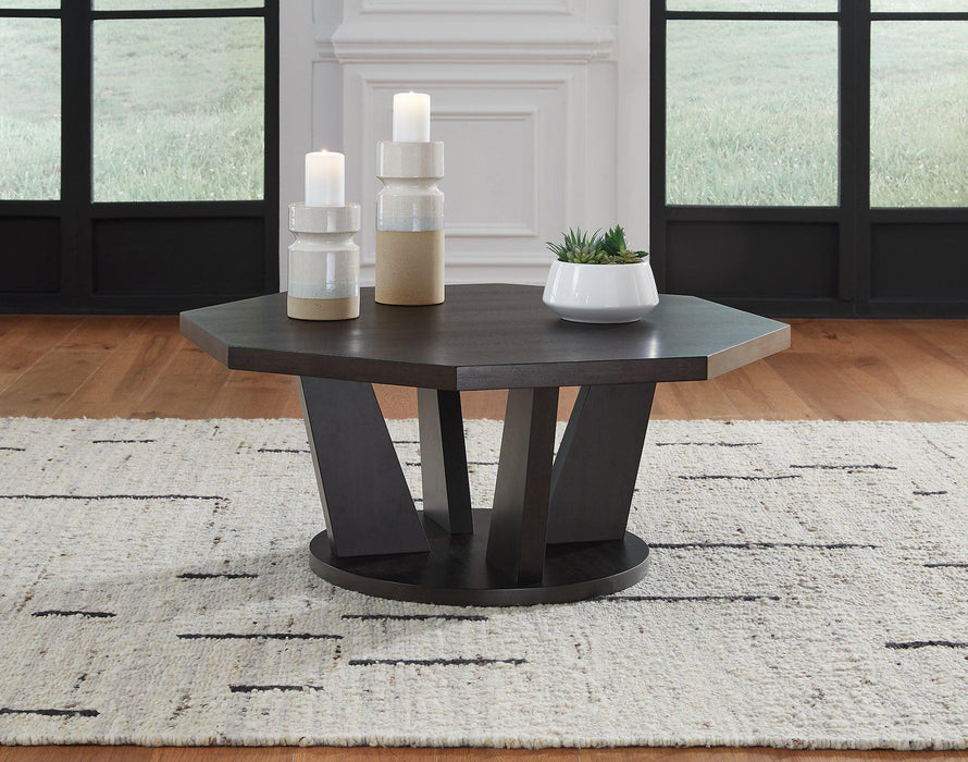 Chasinfield Coffee Table - Premium Cocktail Table from Ashley Furniture - Just $206.77! Shop now at Furniture Wholesale Plus  We are the best furniture store in Nashville, Hendersonville, Goodlettsville, Madison, Antioch, Mount Juliet, Lebanon, Gallatin, Springfield, Murfreesboro, Franklin, Brentwood