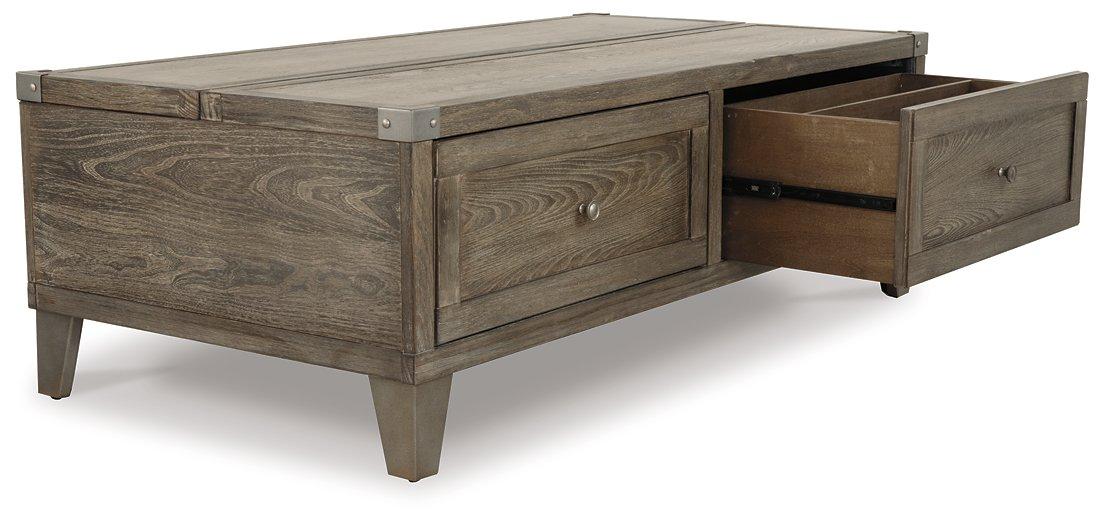 Chazney Coffee Table with Lift Top - Premium Cocktail Table Lift from Ashley Furniture - Just $515.72! Shop now at Furniture Wholesale Plus  We are the best furniture store in Nashville, Hendersonville, Goodlettsville, Madison, Antioch, Mount Juliet, Lebanon, Gallatin, Springfield, Murfreesboro, Franklin, Brentwood