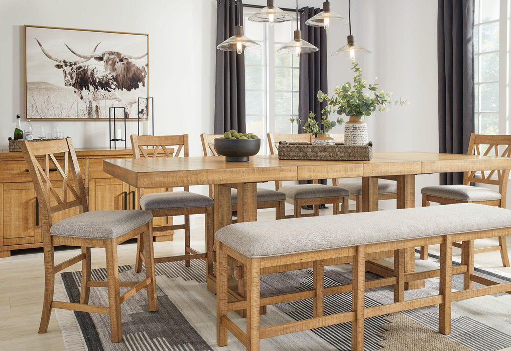 Havonplane 72" Counter Height Dining Bench - Premium Bench from Ashley Furniture - Just $187.04! Shop now at Furniture Wholesale Plus  We are the best furniture store in Nashville, Hendersonville, Goodlettsville, Madison, Antioch, Mount Juliet, Lebanon, Gallatin, Springfield, Murfreesboro, Franklin, Brentwood