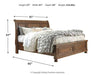 Flynnter Bed with 2 Storage Drawers - Premium Bed from Ashley Furniture - Just $993.50! Shop now at Furniture Wholesale Plus  We are the best furniture store in Nashville, Hendersonville, Goodlettsville, Madison, Antioch, Mount Juliet, Lebanon, Gallatin, Springfield, Murfreesboro, Franklin, Brentwood