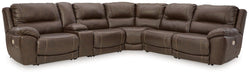 Dunleith 6-Piece Sectional w/ Recliner - Premium Living Room Set from Ashley Furniture - Just $4215.56! Shop now at Furniture Wholesale Plus  We are the best furniture store in Nashville, Hendersonville, Goodlettsville, Madison, Antioch, Mount Juliet, Lebanon, Gallatin, Springfield, Murfreesboro, Franklin, Brentwood