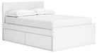 Onita Panel Bed with 1 Side Storage - Premium Bed from Ashley Furniture - Just $390.41! Shop now at Furniture Wholesale Plus  We are the best furniture store in Nashville, Hendersonville, Goodlettsville, Madison, Antioch, Mount Juliet, Lebanon, Gallatin, Springfield, Murfreesboro, Franklin, Brentwood