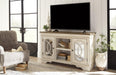 Realyn 62" TV Stand - Premium TV Stand from Ashley Furniture - Just $579.20! Shop now at Furniture Wholesale Plus  We are the best furniture store in Nashville, Hendersonville, Goodlettsville, Madison, Antioch, Mount Juliet, Lebanon, Gallatin, Springfield, Murfreesboro, Franklin, Brentwood