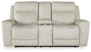 Mindanao Power Reclining Loveseat with Console - Premium Loveseat from Ashley Furniture - Just $1243.79! Shop now at Furniture Wholesale Plus  We are the best furniture store in Nashville, Hendersonville, Goodlettsville, Madison, Antioch, Mount Juliet, Lebanon, Gallatin, Springfield, Murfreesboro, Franklin, Brentwood