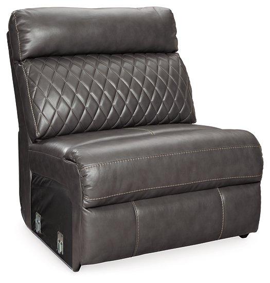 Samperstone Power Reclining Sectional - Premium Sectional from Ashley Furniture - Just $1137.86! Shop now at Furniture Wholesale Plus  We are the best furniture store in Nashville, Hendersonville, Goodlettsville, Madison, Antioch, Mount Juliet, Lebanon, Gallatin, Springfield, Murfreesboro, Franklin, Brentwood