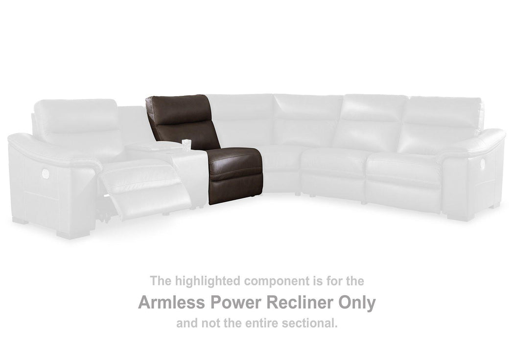 Salvatore Power Reclining Sectional - Premium Sectional from Ashley Furniture - Just $3379.58! Shop now at Furniture Wholesale Plus  We are the best furniture store in Nashville, Hendersonville, Goodlettsville, Madison, Antioch, Mount Juliet, Lebanon, Gallatin, Springfield, Murfreesboro, Franklin, Brentwood