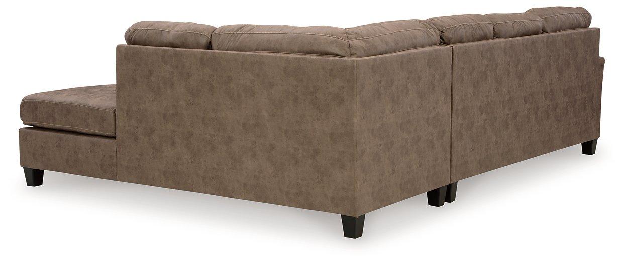 Navi 2-Piece Sectional Sofa Chaise - Premium Sectional from Ashley Furniture - Just $1044.08! Shop now at Furniture Wholesale Plus  We are the best furniture store in Nashville, Hendersonville, Goodlettsville, Madison, Antioch, Mount Juliet, Lebanon, Gallatin, Springfield, Murfreesboro, Franklin, Brentwood