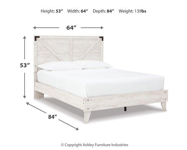 Shawburn Crossbuck Panel Bed - Premium Bed from Ashley Furniture - Just $274.80! Shop now at Furniture Wholesale Plus  We are the best furniture store in Nashville, Hendersonville, Goodlettsville, Madison, Antioch, Mount Juliet, Lebanon, Gallatin, Springfield, Murfreesboro, Franklin, Brentwood