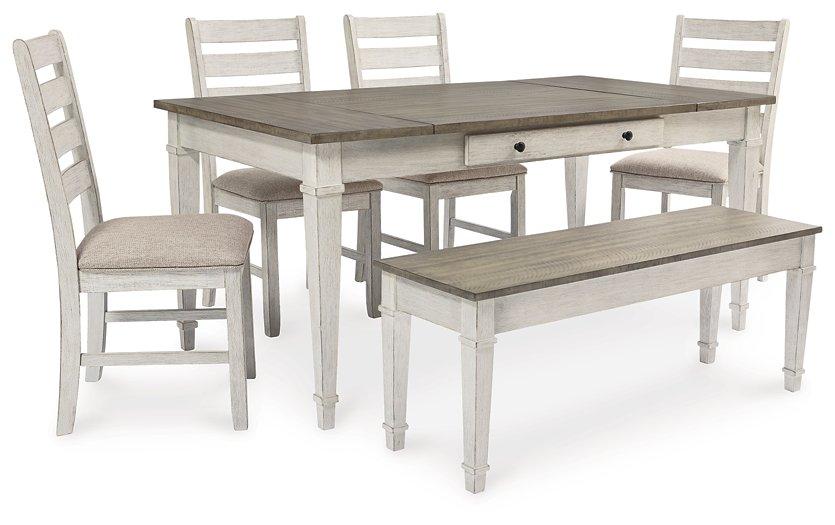 Skempton Dining Room Set - Premium Dining Room Set from Ashley Furniture - Just $788.35! Shop now at Furniture Wholesale Plus  We are the best furniture store in Nashville, Hendersonville, Goodlettsville, Madison, Antioch, Mount Juliet, Lebanon, Gallatin, Springfield, Murfreesboro, Franklin, Brentwood