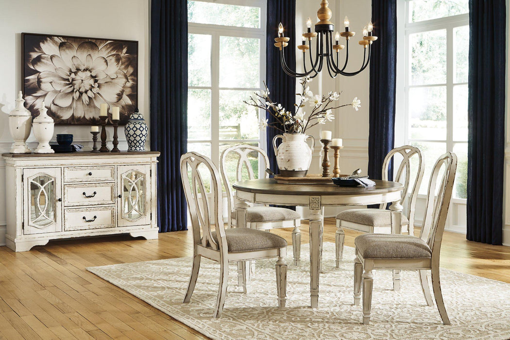 Realyn Dining Extension Table - Premium Dining Table from Ashley Furniture - Just $538.97! Shop now at Furniture Wholesale Plus  We are the best furniture store in Nashville, Hendersonville, Goodlettsville, Madison, Antioch, Mount Juliet, Lebanon, Gallatin, Springfield, Murfreesboro, Franklin, Brentwood