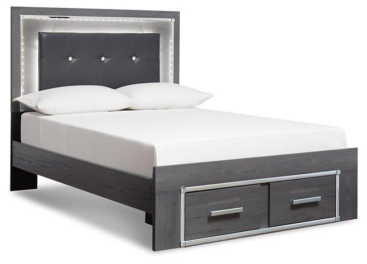 Lodanna Bed with 2 Storage Drawers - Premium Bed from Ashley Furniture - Just $591.28! Shop now at Furniture Wholesale Plus  We are the best furniture store in Nashville, Hendersonville, Goodlettsville, Madison, Antioch, Mount Juliet, Lebanon, Gallatin, Springfield, Murfreesboro, Franklin, Brentwood