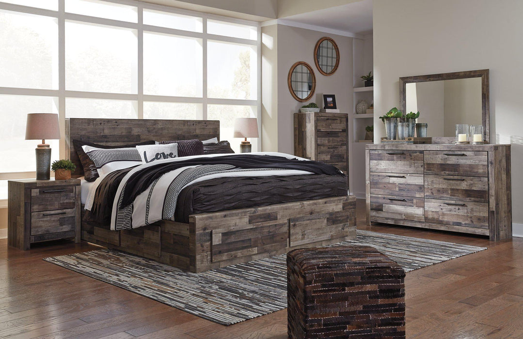 Derekson Bed with 6 Storage Drawers - Premium Bed from Ashley Furniture - Just $804.46! Shop now at Furniture Wholesale Plus  We are the best furniture store in Nashville, Hendersonville, Goodlettsville, Madison, Antioch, Mount Juliet, Lebanon, Gallatin, Springfield, Murfreesboro, Franklin, Brentwood