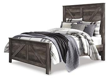 Wynnlow Crossbuck Bed - Premium Bed from Ashley Furniture - Just $243.35! Shop now at Furniture Wholesale Plus  We are the best furniture store in Nashville, Hendersonville, Goodlettsville, Madison, Antioch, Mount Juliet, Lebanon, Gallatin, Springfield, Murfreesboro, Franklin, Brentwood