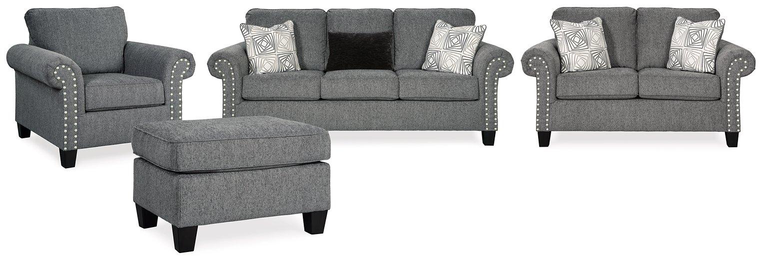 Agleno Living Room Set - Premium Living Room Set from Ashley Furniture - Just $712.57! Shop now at Furniture Wholesale Plus  We are the best furniture store in Nashville, Hendersonville, Goodlettsville, Madison, Antioch, Mount Juliet, Lebanon, Gallatin, Springfield, Murfreesboro, Franklin, Brentwood