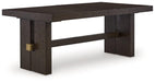 Burkhaus Dining Extension Table - Premium Dining Table from Ashley Furniture - Just $726.02! Shop now at Furniture Wholesale Plus  We are the best furniture store in Nashville, Hendersonville, Goodlettsville, Madison, Antioch, Mount Juliet, Lebanon, Gallatin, Springfield, Murfreesboro, Franklin, Brentwood