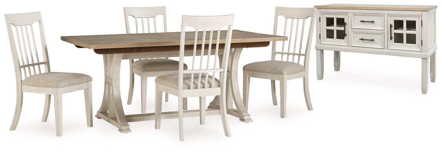 Shaybrock Dining Package - Premium Dining Room Set from Ashley Furniture - Just $997.54! Shop now at Furniture Wholesale Plus  We are the best furniture store in Nashville, Hendersonville, Goodlettsville, Madison, Antioch, Mount Juliet, Lebanon, Gallatin, Springfield, Murfreesboro, Franklin, Brentwood