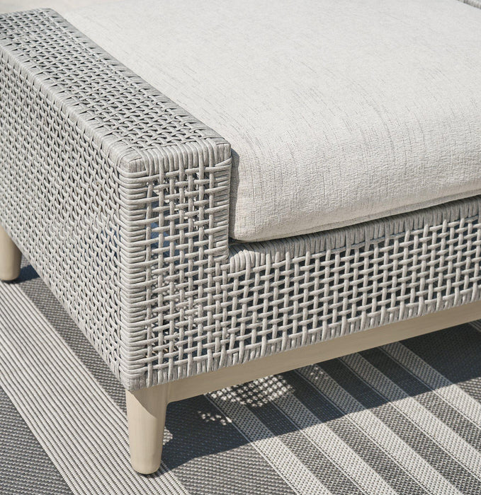 Seton Creek Outdoor Ottoman with Cushion - Premium Outdoor Ottoman from Ashley Furniture - Just $339.43! Shop now at Furniture Wholesale Plus  We are the best furniture store in Nashville, Hendersonville, Goodlettsville, Madison, Antioch, Mount Juliet, Lebanon, Gallatin, Springfield, Murfreesboro, Franklin, Brentwood