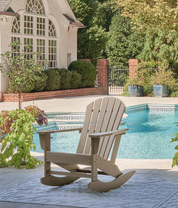 Sundown Treasure Outdoor Rocking Chair - Premium Outdoor Rocking Chair from Ashley Furniture - Just $252.67! Shop now at Furniture Wholesale Plus  We are the best furniture store in Nashville, Hendersonville, Goodlettsville, Madison, Antioch, Mount Juliet, Lebanon, Gallatin, Springfield, Murfreesboro, Franklin, Brentwood