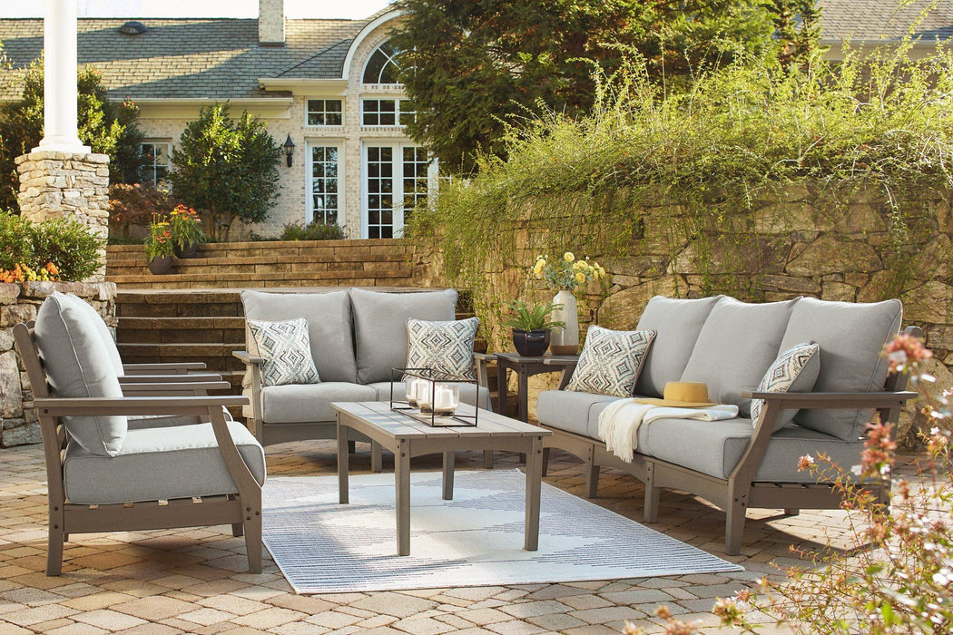 Visola Outdoor Sofa and Loveseat Set - Premium Outdoor Table Set from Ashley Furniture - Just $3739.34! Shop now at Furniture Wholesale Plus  We are the best furniture store in Nashville, Hendersonville, Goodlettsville, Madison, Antioch, Mount Juliet, Lebanon, Gallatin, Springfield, Murfreesboro, Franklin, Brentwood