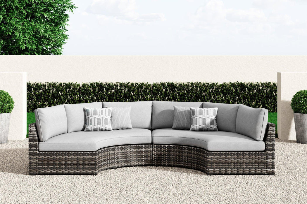 Harbor Court Outdoor Sectional - Premium Outdoor Seating from Ashley Furniture - Just $1467.17! Shop now at Furniture Wholesale Plus  We are the best furniture store in Nashville, Hendersonville, Goodlettsville, Madison, Antioch, Mount Juliet, Lebanon, Gallatin, Springfield, Murfreesboro, Franklin, Brentwood