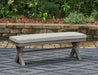 Hillside Barn 54" Outdoor Dining Bench - Premium Outdoor Dining Bench from Ashley Furniture - Just $538.97! Shop now at Furniture Wholesale Plus  We are the best furniture store in Nashville, Hendersonville, Goodlettsville, Madison, Antioch, Mount Juliet, Lebanon, Gallatin, Springfield, Murfreesboro, Franklin, Brentwood