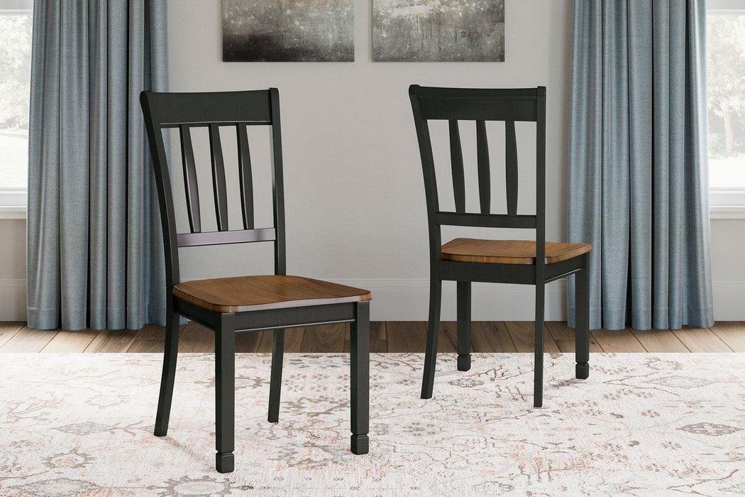 Owingsville Dining Chair Set - Premium Dining Chair Set from Ashley Furniture - Just $164.93! Shop now at Furniture Wholesale Plus  We are the best furniture store in Nashville, Hendersonville, Goodlettsville, Madison, Antioch, Mount Juliet, Lebanon, Gallatin, Springfield, Murfreesboro, Franklin, Brentwood