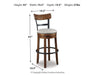 Valebeck Bar Height Bar Stool - Premium Barstool from Ashley Furniture - Just $176.98! Shop now at Furniture Wholesale Plus  We are the best furniture store in Nashville, Hendersonville, Goodlettsville, Madison, Antioch, Mount Juliet, Lebanon, Gallatin, Springfield, Murfreesboro, Franklin, Brentwood