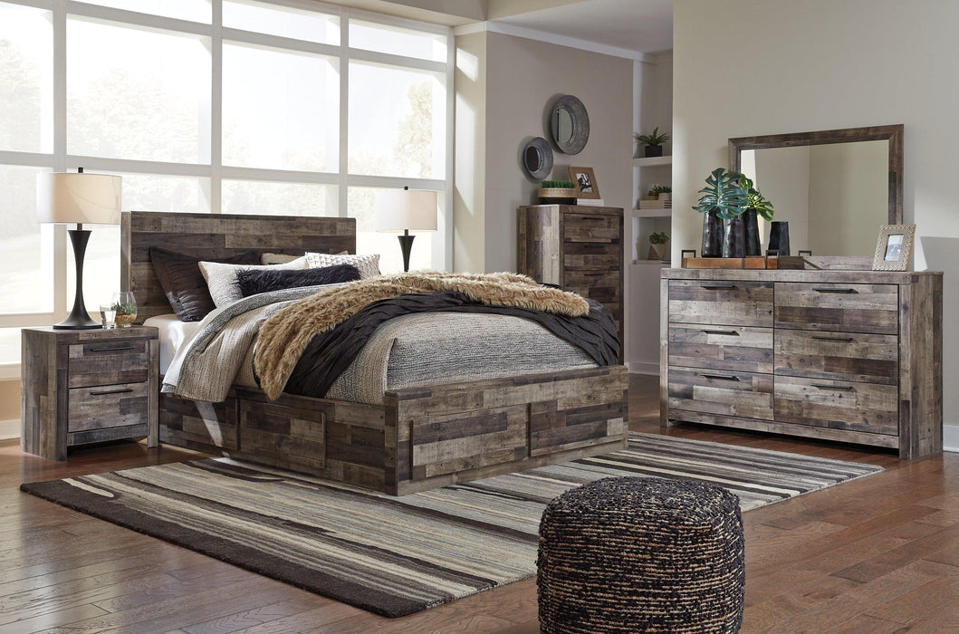 Derekson Bed with 4 Storage Drawers - Premium Bed from Ashley Furniture - Just $687.81! Shop now at Furniture Wholesale Plus  We are the best furniture store in Nashville, Hendersonville, Goodlettsville, Madison, Antioch, Mount Juliet, Lebanon, Gallatin, Springfield, Murfreesboro, Franklin, Brentwood