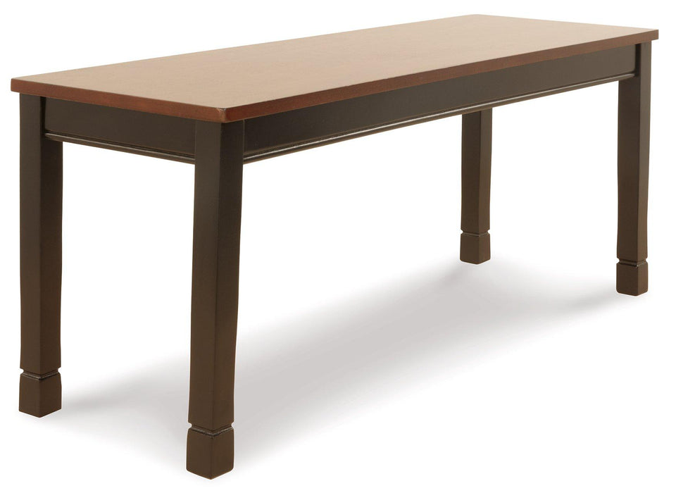 Owingsville Dining Bench - Premium Bench from Ashley Furniture - Just $92.51! Shop now at Furniture Wholesale Plus  We are the best furniture store in Nashville, Hendersonville, Goodlettsville, Madison, Antioch, Mount Juliet, Lebanon, Gallatin, Springfield, Murfreesboro, Franklin, Brentwood