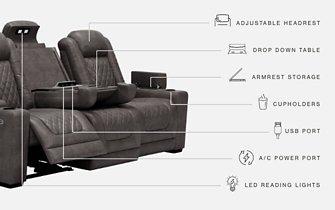 HyllMont Power Reclining Sofa - Premium Sofa from Ashley Furniture - Just $1364.31! Shop now at Furniture Wholesale Plus  We are the best furniture store in Nashville, Hendersonville, Goodlettsville, Madison, Antioch, Mount Juliet, Lebanon, Gallatin, Springfield, Murfreesboro, Franklin, Brentwood