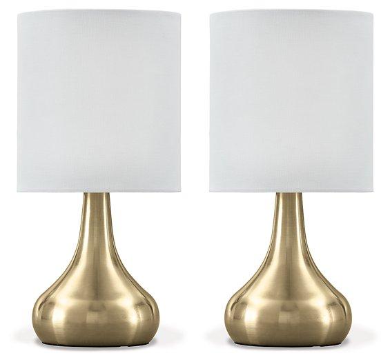 Camdale Lamp Set - Premium Table Lamp Set from Ashley Furniture - Just $88.71! Shop now at Furniture Wholesale Plus  We are the best furniture store in Nashville, Hendersonville, Goodlettsville, Madison, Antioch, Mount Juliet, Lebanon, Gallatin, Springfield, Murfreesboro, Franklin, Brentwood