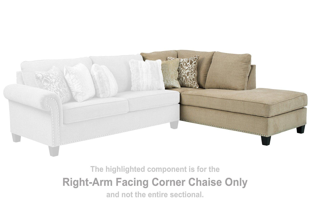 Dovemont 2-Piece Sectional with Chaise - Premium Sectional from Ashley Furniture - Just $1171.19! Shop now at Furniture Wholesale Plus  We are the best furniture store in Nashville, Hendersonville, Goodlettsville, Madison, Antioch, Mount Juliet, Lebanon, Gallatin, Springfield, Murfreesboro, Franklin, Brentwood