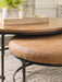 Drezmoore Nesting Coffee Table (Set of 2) - Premium Cocktail Table from Ashley Furniture - Just $261.50! Shop now at Furniture Wholesale Plus  We are the best furniture store in Nashville, Hendersonville, Goodlettsville, Madison, Antioch, Mount Juliet, Lebanon, Gallatin, Springfield, Murfreesboro, Franklin, Brentwood